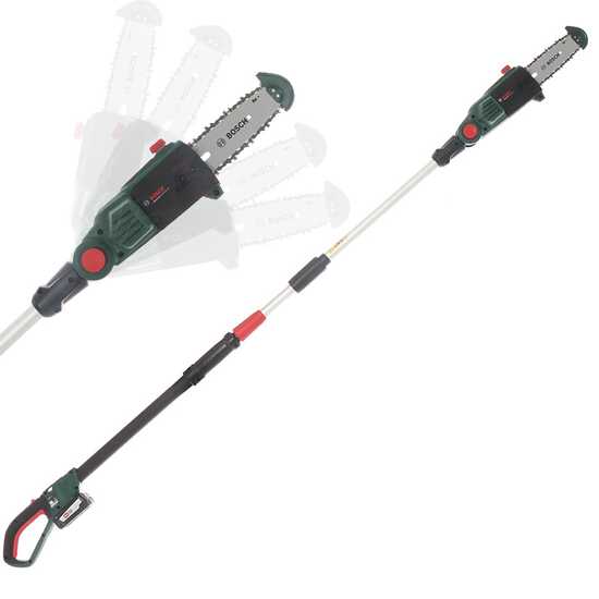 Bosch UniversalChainPole 18 - Élagueuse à batterie à perche télescopique