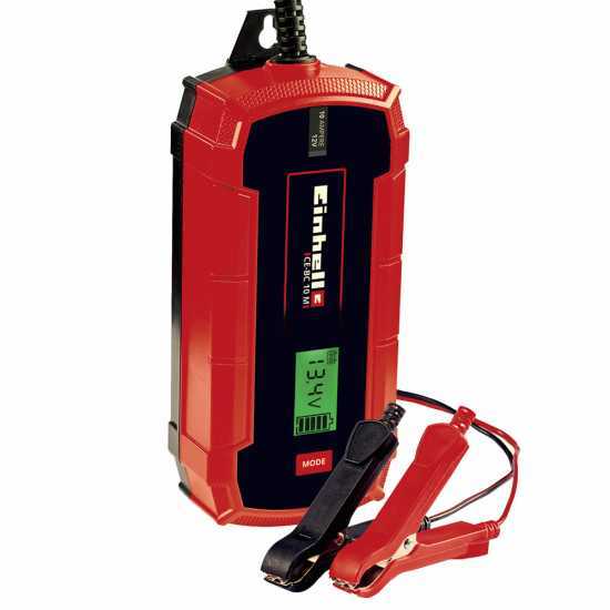 Einhell CE-BC 10 M - Chargeur de voiture automatique - 12V - batteries de voiture et moto jusqu'&agrave; 200A