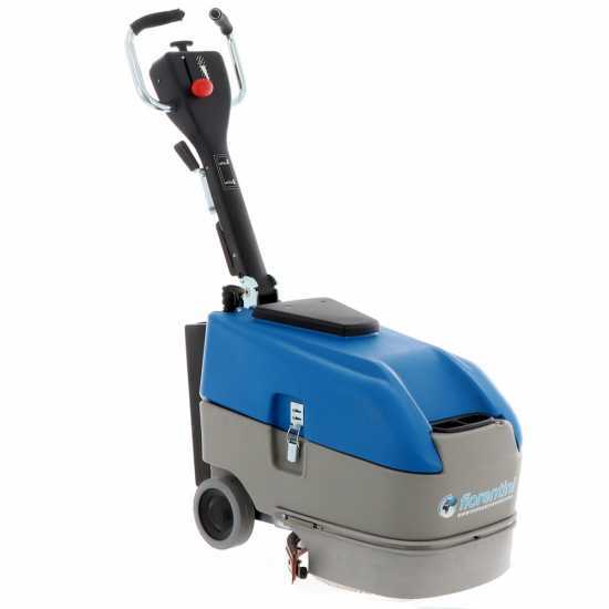 Autolaveuse &agrave; batterie Fiorentini Delux 350 - Laveuse de sol &agrave; batterie - 2x(12v 18ah)