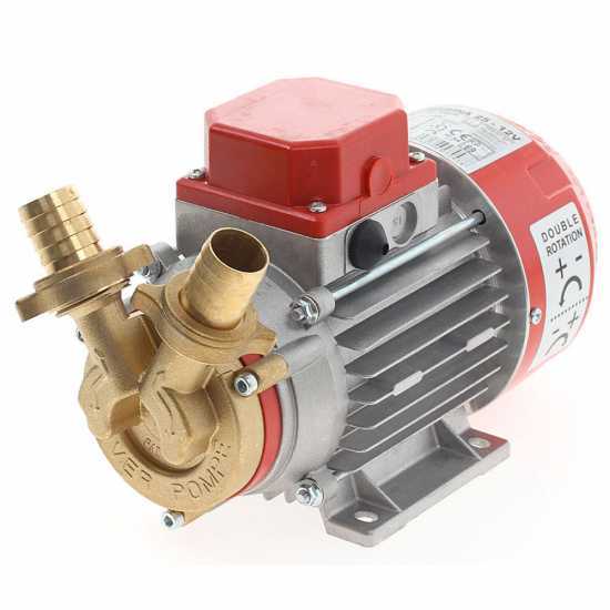 Rover Marina 25 - Pompe &eacute;lectrique de transfert en bronze 12 V