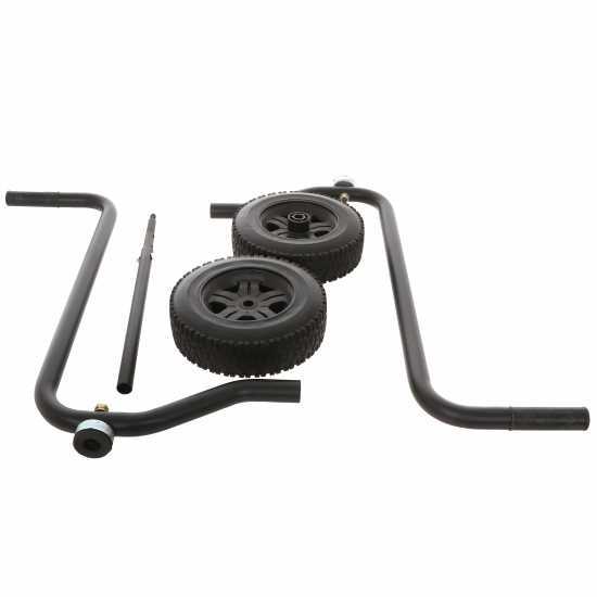 Kit Roues et Poign&eacute;es pour Groupes &eacute;lectrog&egrave;nes Blackstone diesel ouverts - Roues en plastique