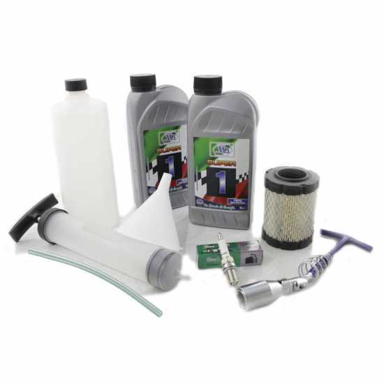 Set de pi&egrave;ces de rechange et accessoires pour entretien moteur (B&amp;S monocylindre 500cc)