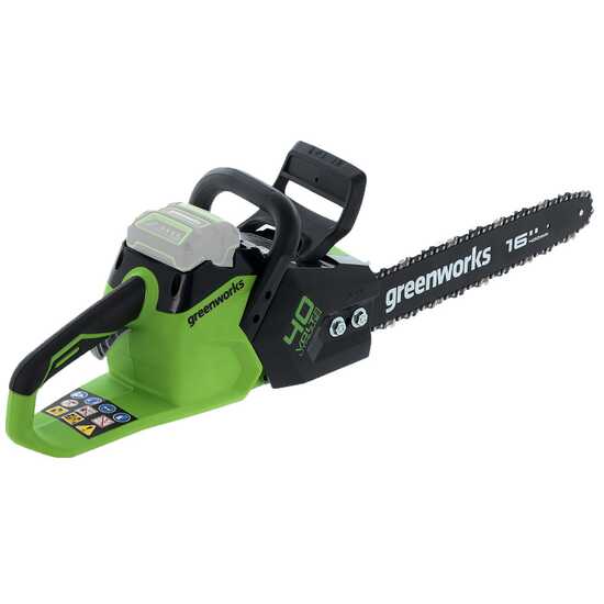 Greenworks GD40CS18 - Tron&ccedil;onneuse &agrave; batterie  40V - SANS BATTERIE NI CHARGEUR