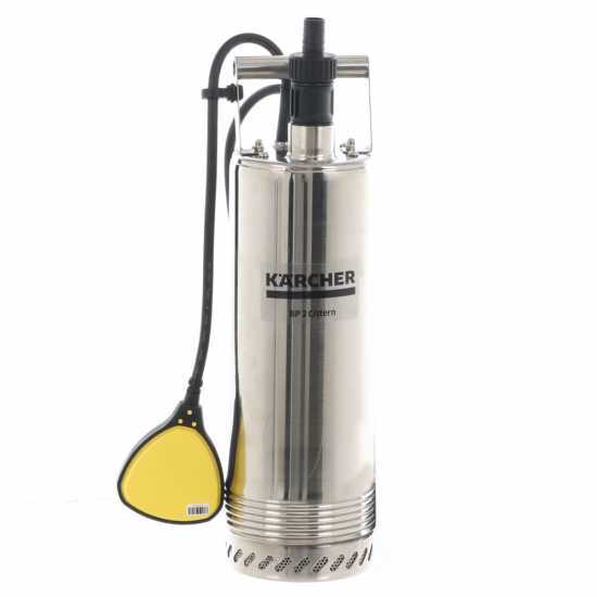Pompe immerg&eacute;e &eacute;lectrique pour eaux claires Karcher BP2 Inox - puissance 800 W