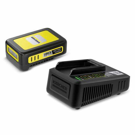 Starter Kit Battery Power 18 V / 2.5 Ah et chargeur Fast Charger Karcher