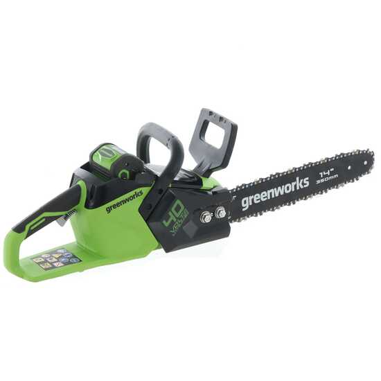 Greenworks GD40CS15 - Tron&ccedil;onneuse &eacute;lectrique  40V - Lame de 35 cm