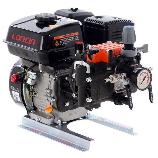 Pompe de pulv&eacute;risation thermique avec pompe Comet MP 30 - Moteur Loncin G200F
