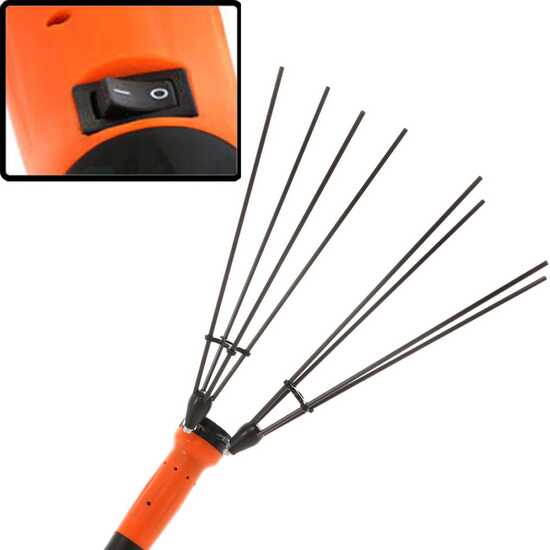 Jolly V12 BASE - Peigne vibreur à batterie - Perche télescopique 170-310cm