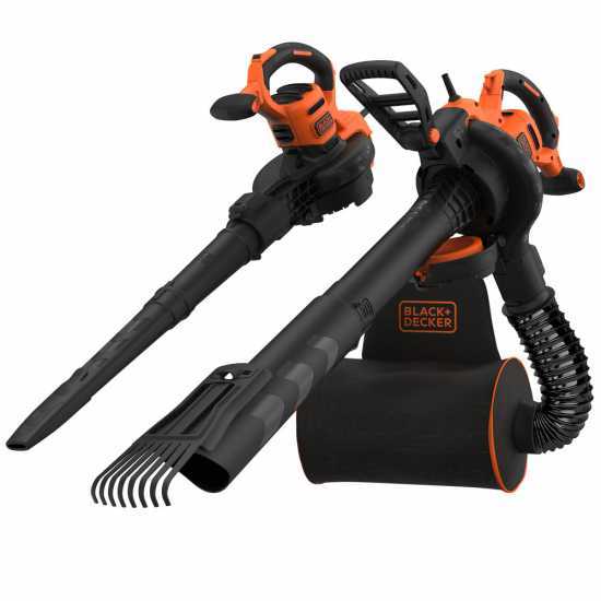Black & Decker BEBLV301-QS - Souffleur aspirateur électrique à feuilles 3 en 1
