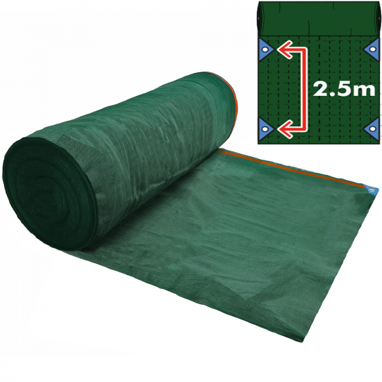 Rouleau 8 x 50 m filet anti-&eacute;pines et anti-d&eacute;chirures pour r&eacute;colte olives Toile 95g/m2