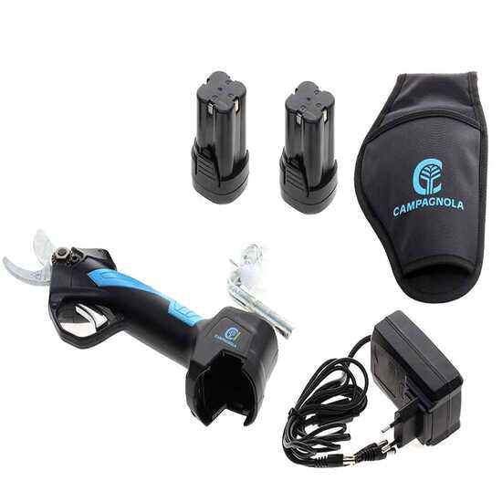 Sécateur électrique de taille SPEEDY Campagnola - 2 batteries de 2 Ah