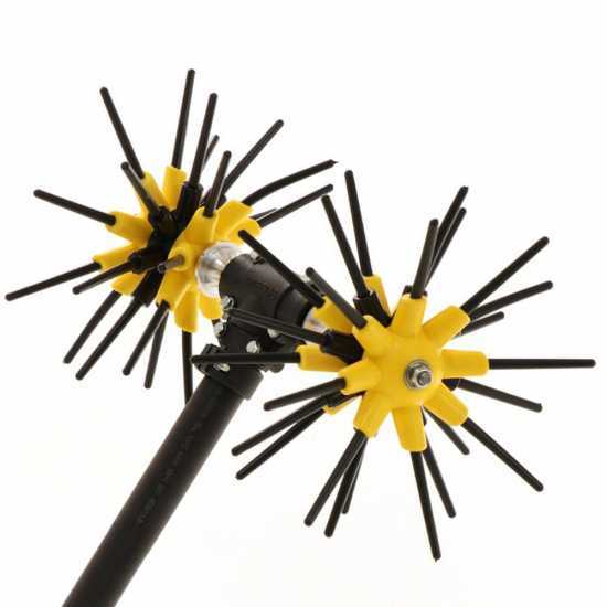 Peigne vibreur &agrave; batterie AgriEuro ASTERAS MAX CARBON perche en carbone