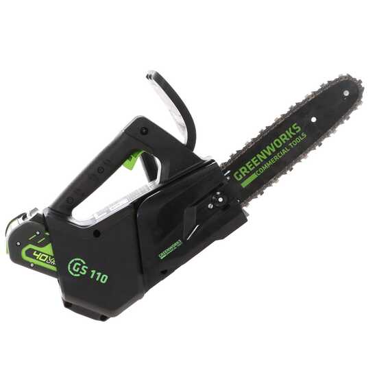Greenworks GD40TCS - Tron&ccedil;onneuse de taille &eacute;lectrique 40V 2Ah - Guide 25 cm
