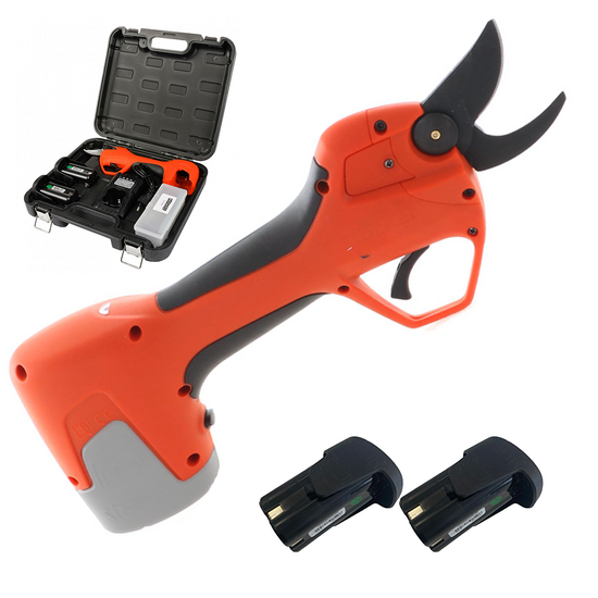 Sécateur électrique de taille Stocker Vulcano E-30 TP 16.8V avec coupe progressive - Diamètre de coupe 30 mm
