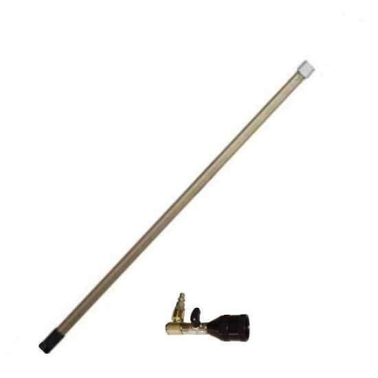 Perche rallonge pneumatique fixe Piuma 100 cm ultra l&eacute;g&egrave;re pour compresseur