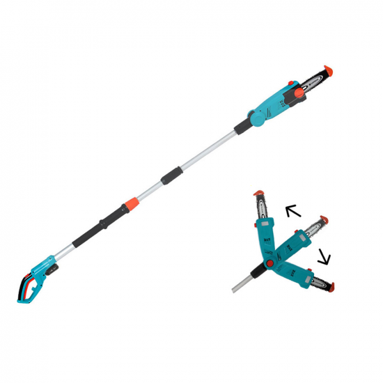 Gardena TCS 20/18V P4A Ready-To-Use Set - Perche d'élagage télescopique à batterie