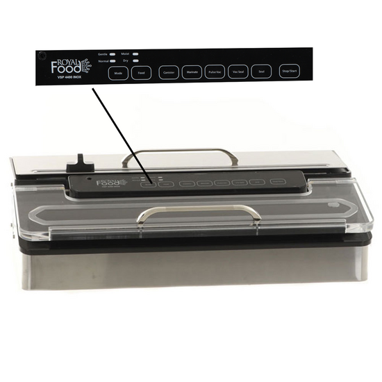 RoyalFood VSP 4400 INOX - Machine sous-vide - Barre de soudure de 40 cm