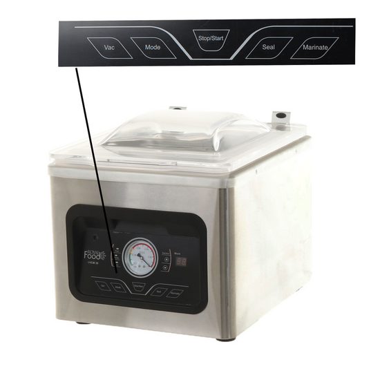 RoyalFood i-VCM 30 - Machine sous-vide à cloche - Barre de soudure de 28.5 cm