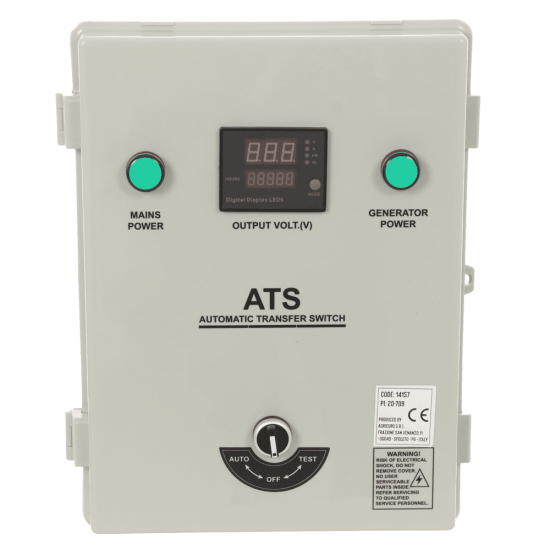 Bo&icirc;tier ATS monophas&eacute; pour groupes &eacute;lectrog&egrave;nes diesel Blackstone