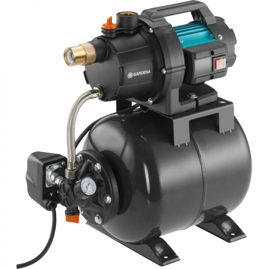 Pompe Gardena surpresseur 3700/4 art. 9023-20 - Réservoir d'eau de 19 litres