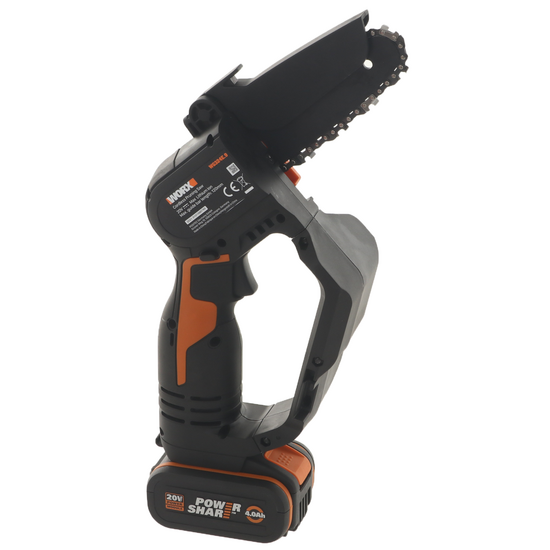 Worx WG324E - &Eacute;lagueuse manuelle &agrave; batterie 20 V 2 Ah