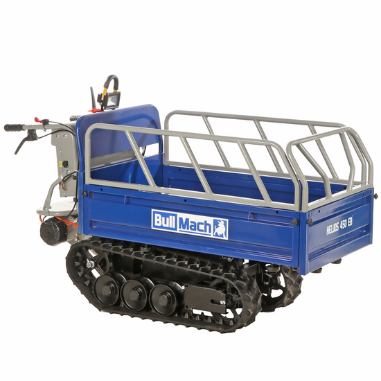 Brouette &agrave; batterie BullMach Helios 450 EB - Caisson extensible manuel 450Kg