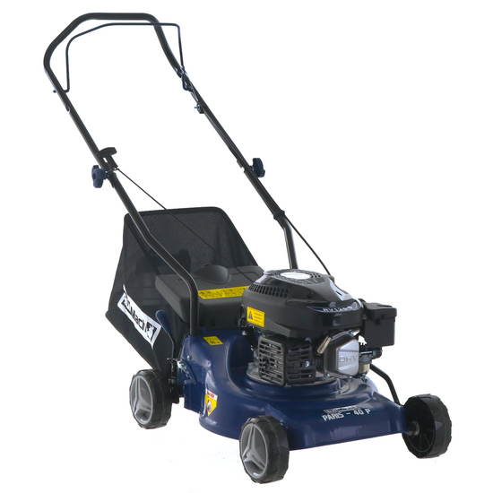 Tondeuse &agrave; gazon BullMach PARIS - 40 P &agrave; pouss&eacute;e manuelle - Moteur thermique 4HP - Coupe 40cm