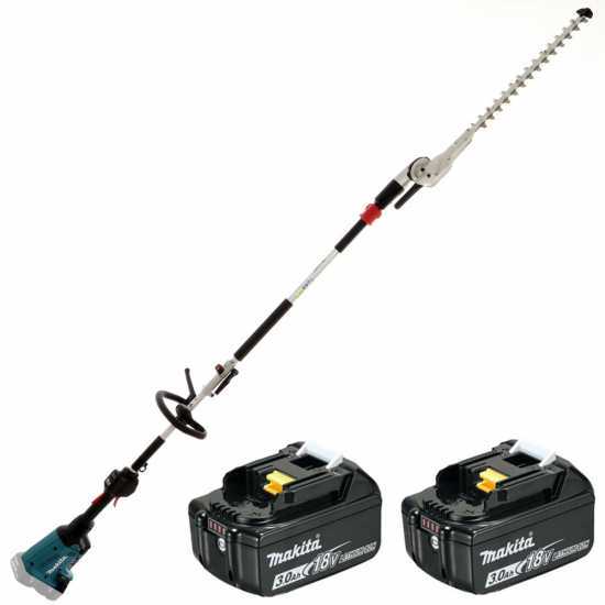 Makita DUX60 - Taille-haie sur perche &agrave; batterie 36V multifonction - Batteries 2x18V/3Ah