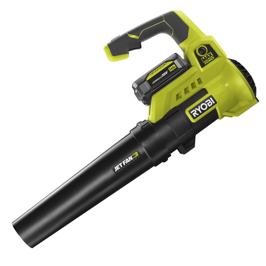 RYOBI turbojet RY36BLA-140 - Souffleur &agrave; feuilles sans fil turbojet - 36 V 4 Ah