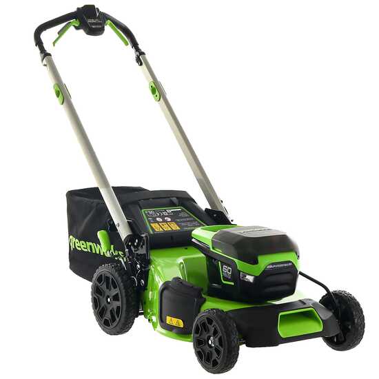 Tondeuse autotract&eacute;e &agrave; batterie Greenworks GD60LM51SP - 60V - 4en1 - SANS BATTERIE NI CHARGEUR