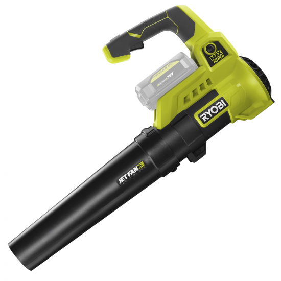 Souffleur &agrave; feuilles RYOBI RY36BLA-0 Turbojet - 36V - SANS BATTERIE NI CHARGEUR