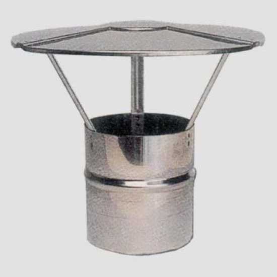 Hotte Inox diamètre 13