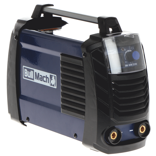 Poste à souder inverter à électrode à courant continu BullMach BM-WM 120N - 120A - avec Kit MMA