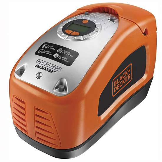 Black & Decker ASI300-QS - Compresseur d'air portatif monophasé, oil-less - 11 Bar Max