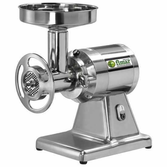 Fimar TC22TE - Hachoir à viande électrique - Corps et groupe de hachage en aluminium - 230V