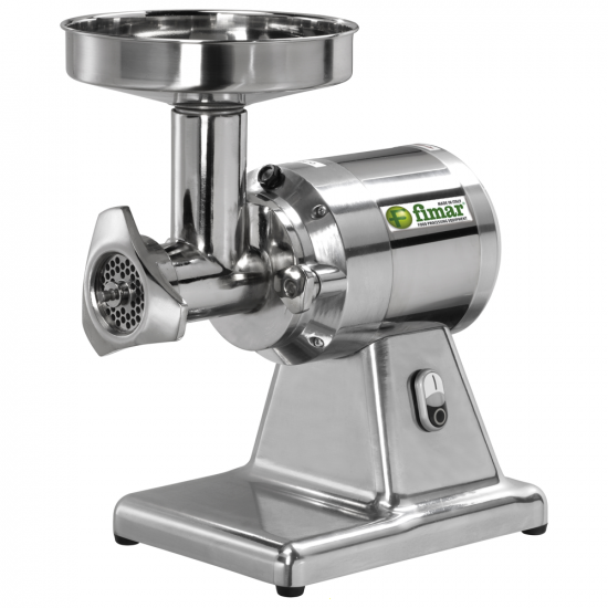 Fimar TC12TS - Hachoir &agrave; viande &eacute;lectrique - Corps en aluminium - Groupe de hachage en acier inox - 400V