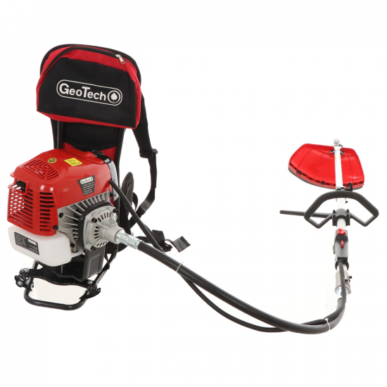 D&eacute;broussailleuse thermique avec sac &agrave; dos 2 temps GeoTech GT-2 58 BP - 58cm3