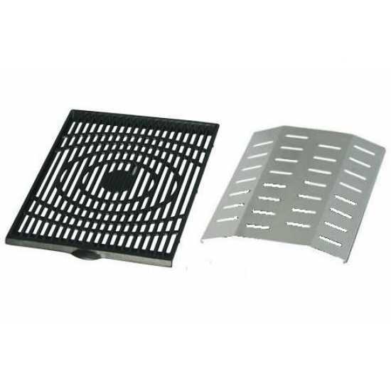 Grille en fonte + diffuseur de chaleur pour Genesco 3 Classic L