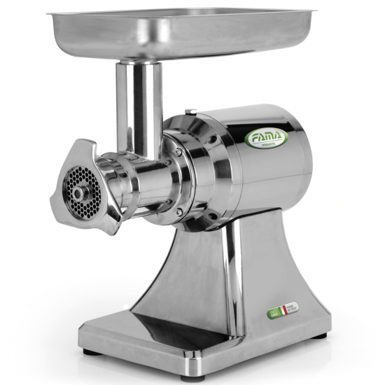 Fama TS22 - Hachoir à viande électrique - Groupe de hachage en acier inox - 400V