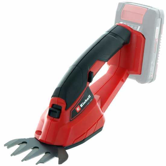 Cisaille &agrave; gazon &agrave; batterie - Einhell GE-CG 18/1 Li-Solo - SANS BATTERIE NI CHARGEUR