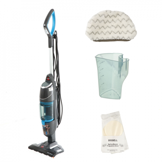 Bissell Vac &amp; Steam - Balais &agrave; vapeur &eacute;lectrique 2 en 1 - 1600W 
