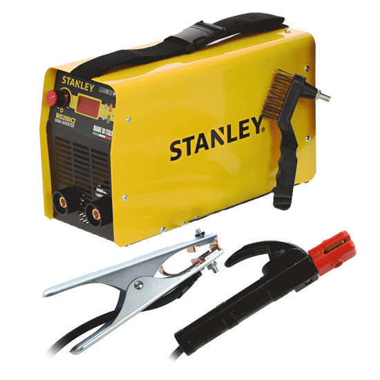 Poste &agrave; souder &agrave; inverter &agrave; &eacute;lectrode MMA Stanley WD200IC2 - avec Kit MMA - Cycle 15%@200A
