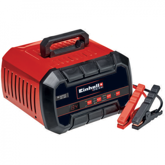 Einhell CE-BC 30 M - Chargeur de batterie, d&eacute;marreur et mainteneur de charge - Avec microprocesseur