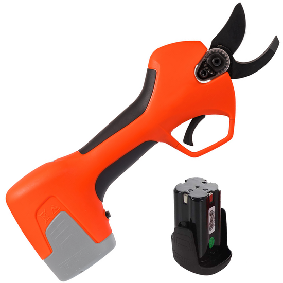 Sécateur de taille à batterie Stocker Vulcano E-25 TR BASIC - Avec batterie de 14.4 V/2.5 ah - Diamètre de coupe 25 mm