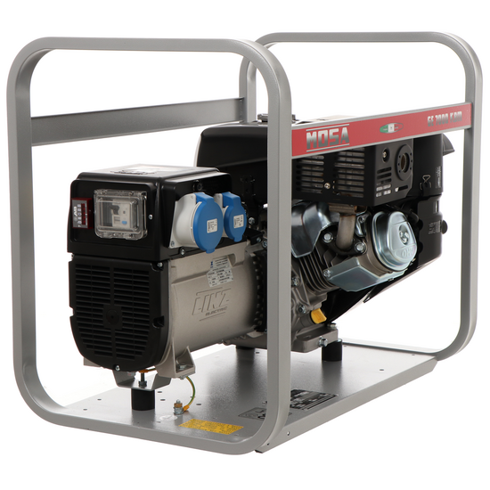 MOSA GE 7000 KBM - Groupe électrogène à essence 6 kW - Continue 5 kW Monophasé - Moteur Kohler CP CH440