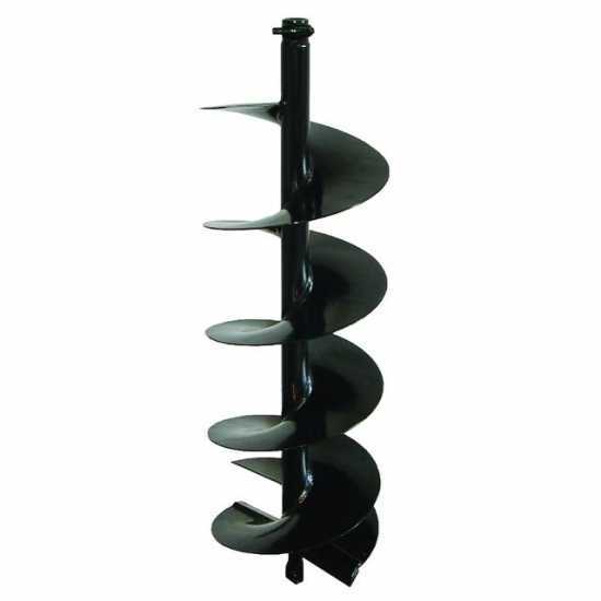 M&egrave;che &agrave; spirale &agrave; double pas &Oslash; 250 x 1000 mm pour tari&egrave;re thermique avec bo&icirc;tier inverseur