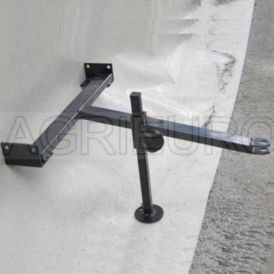 Syst&egrave;me de remorquage pour motopompe sur chariot Comet avec cuve 120L