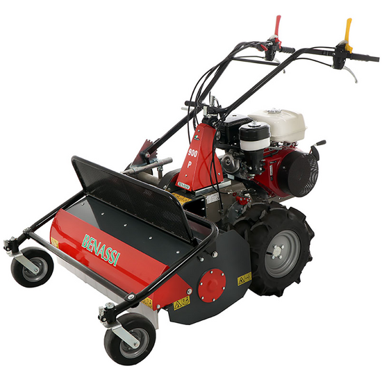 Benassi T900P - Tondeuse d&eacute;broussailleuse professionnelle &agrave; couteaux - Honda GX390