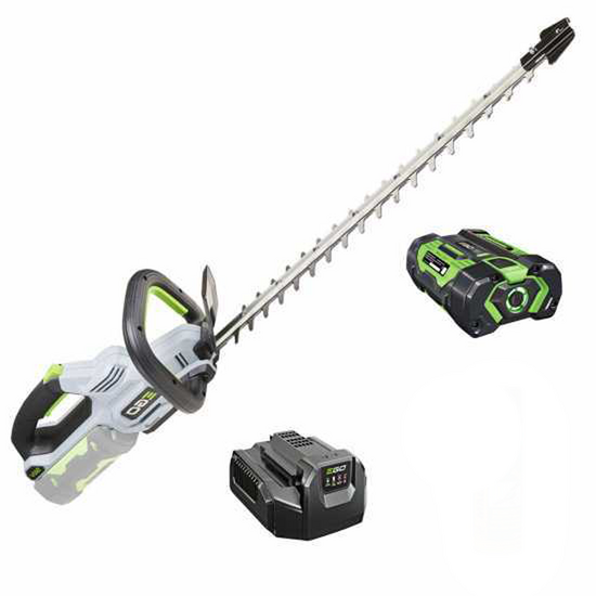 PROMO EGO HT 2410E - Taille-haie &agrave; batterie brushless - 56V - 2.5 Ah - 61 cm