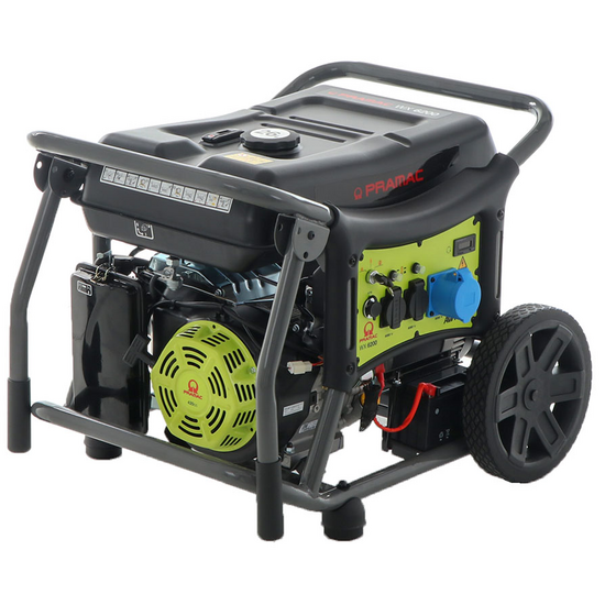 Pramac WX 6200 ES ATS - Groupe &eacute;lectrog&egrave;ne monophas&eacute; 5.8 kW &agrave; essence - Continu 5.3 kW Monophas&eacute;